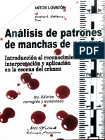 Lovatón - Análisis de Patrones de Manchas de Sangre - Parte 1