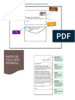 Formato de Una Carta Apoyo Visual 6to Basico
