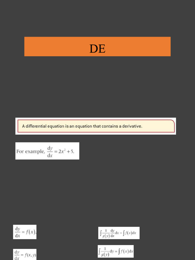 Differntial equations pdf