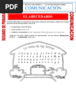 Tema #1: El Abecedario (Comunicación / 2do Grado) | PDF