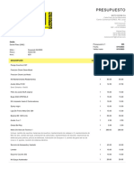 Presupuesto: para 995 5/15/2023 5/15/2023