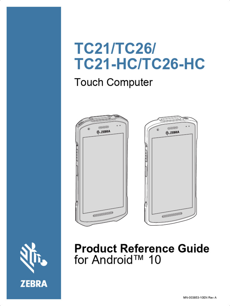tc21 tc26 A10 PRG en | PDF | Wi Fi | Bluetooth