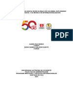 Una Aproximación A Las Digital Born Globals en Colombia. Explorando Su Capacidad Digital y Su Modelo de Internacionalización