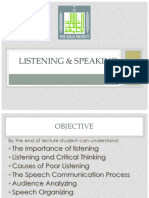 2- Listening and Speakingf