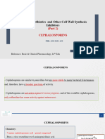 2. Cephalosporine antibiotics PHL428 - II (2)d