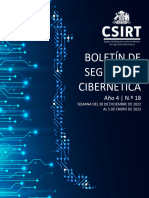 Boletin de Seguridad Cibernetica