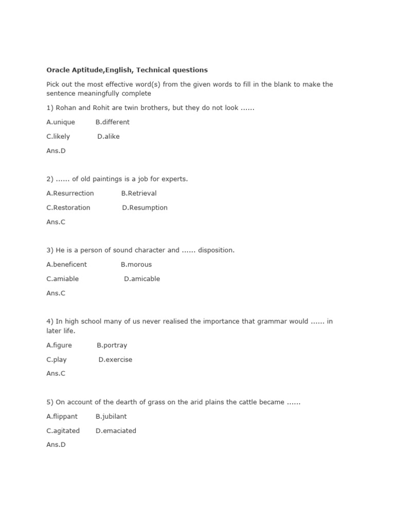Oracle Exam Prep Guide | PDF