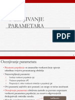 P3 - Ocenjivanje Parametara