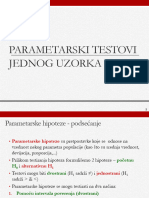P4-Parametarski Testovi Jednog Uzorka