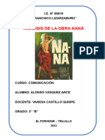 Analisis de La Obra Nana