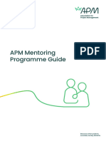Apm Mentoring Programme Guide