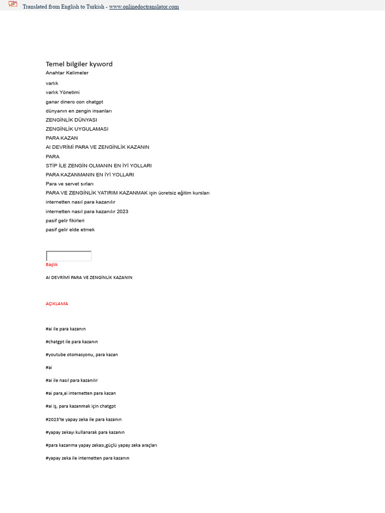 Basic info kywor1 turc pdf