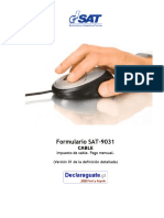 DG - SAT-9031 CABLE - Retenciones - Mensual - Versión 01-10-03-15