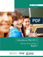 Informe de Resultados Pisa - Bogota-2015