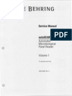 Dade Behring Autoscan-4 Service Manual