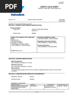 Valvoline - Premium Blue Safety Data Sheet | PDF | Dangerous Goods ...