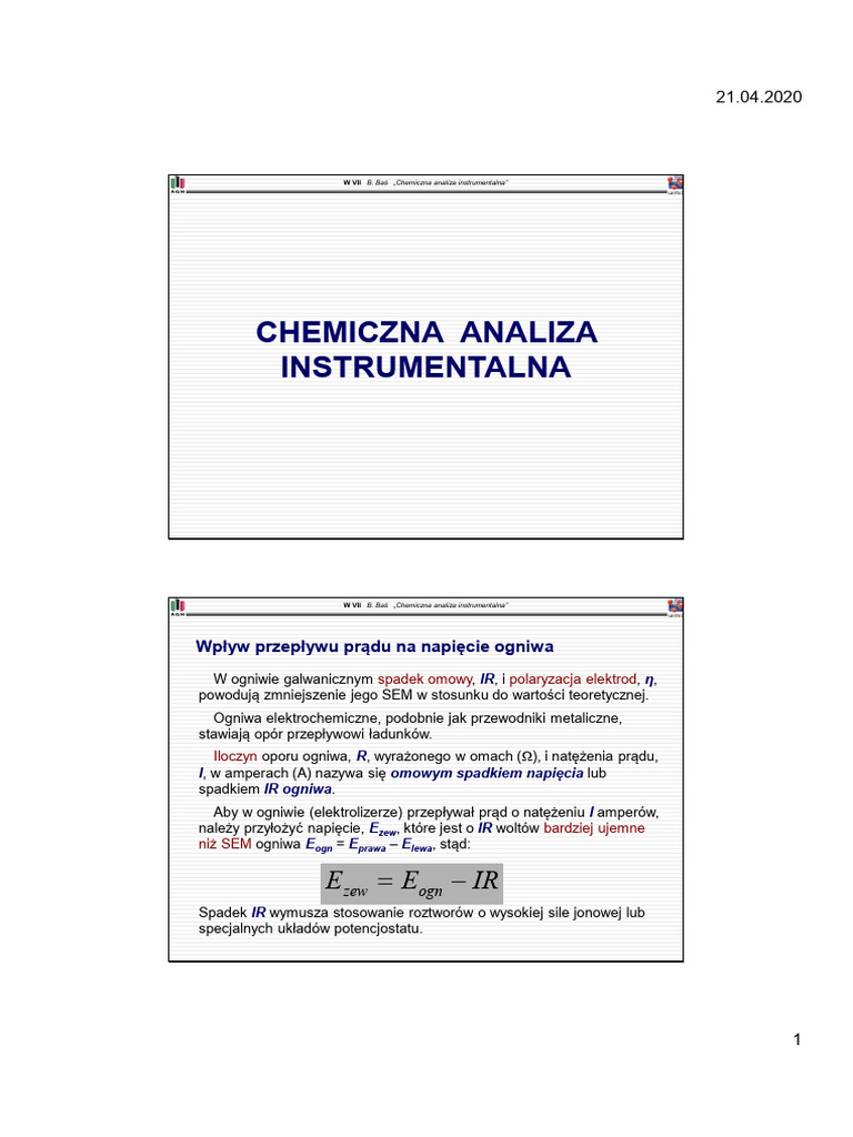 ChAI Wyklad 7 | PDF