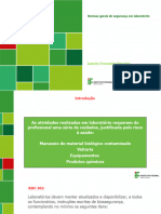 Aula 3 - Normas Gerais de Segurança em Laboratório e Gerenciamento de Resíduos