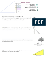 Trigonometria Ângulos Notáveis Problemas