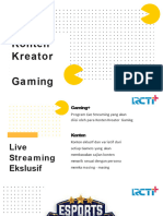 Konten Kreator Gaming - New