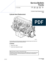 Volvo - D16F, H, J Cylinder Head, Replacement