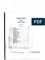 Housing Policies in Soviet Union