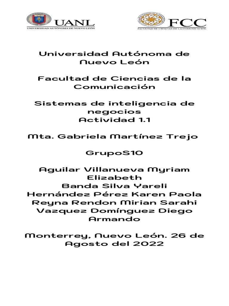 Análisis de Datos e Inteligencia Empresarial | PDF | Procesamiento de ...