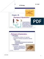 Phylogeny and Systematics