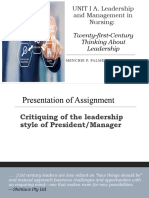 CS 2 Twenty-first-Century Thinking About Leadership