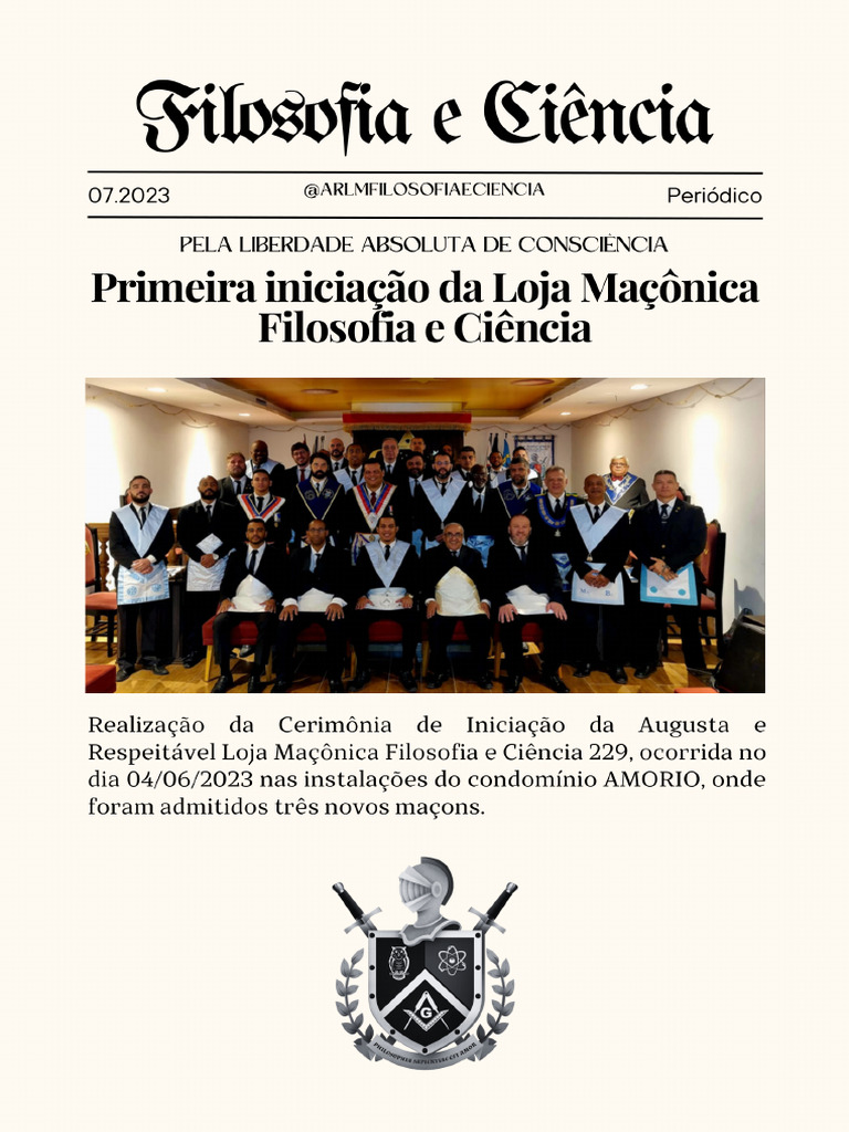 Periodico FC229 01 | PDF | Loja Maçônica | Maçonaria