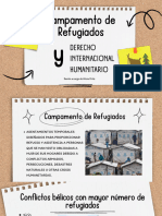 Campamento de Refugiados: Derecho Internacional Humanitario