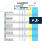 Centralizador de Notas: Promedios Trimestrales Estado Del Estudiante Apellidos Y Nombres