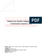 Manual Sistema de Gestión Integrado de La Constructora Osores LTDA