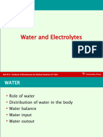 Water and Electrolyte