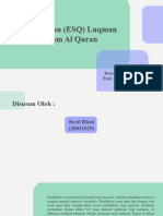 Resti Rizal - PPT Pendidikan (Esq) Luqman Dalam Al-Quran