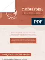 Consultoria: Teacher Organizada