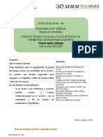 Cte Primera Sesión, Cuadernillo de Trabajo