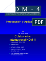 01 HDM-4 Introduccion y Aplicaciones Jul 04