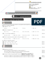 Sujet Quatrieme Sequence 5eme