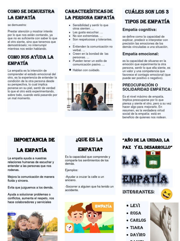 Empatia ? | PDF | Empatía | Las emociones