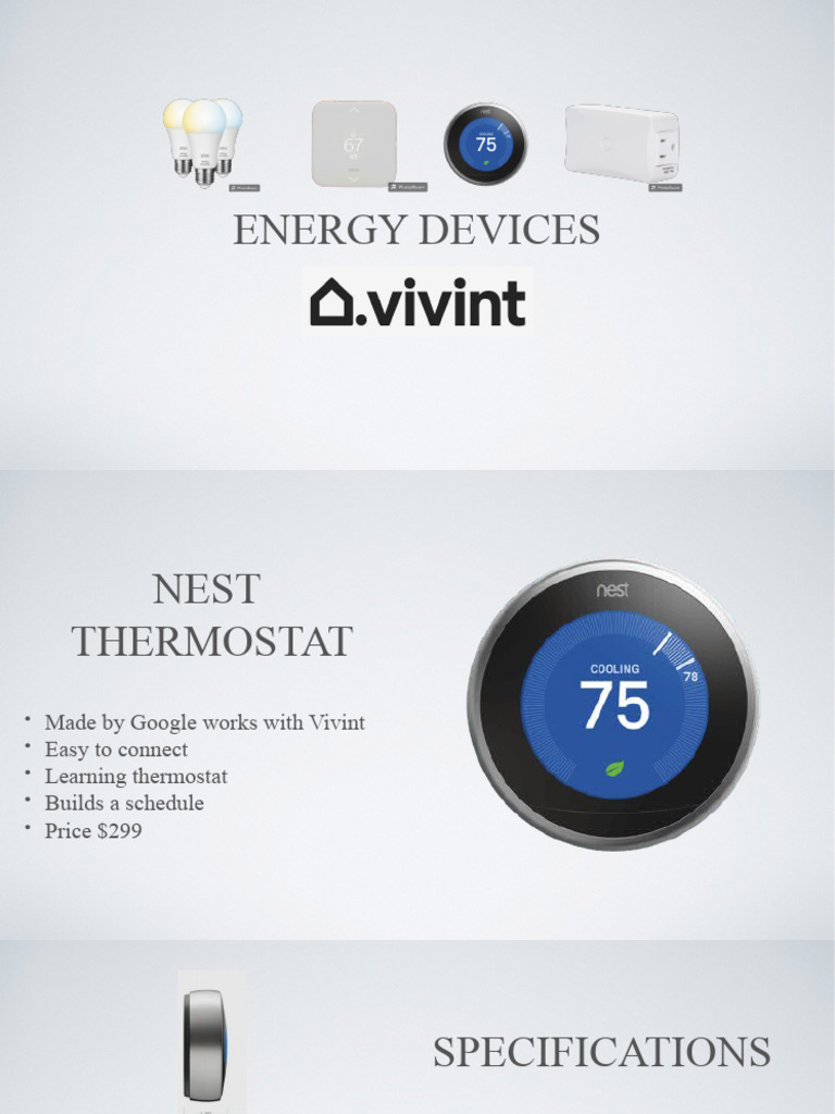 Energy Vivint Devices PP PDF