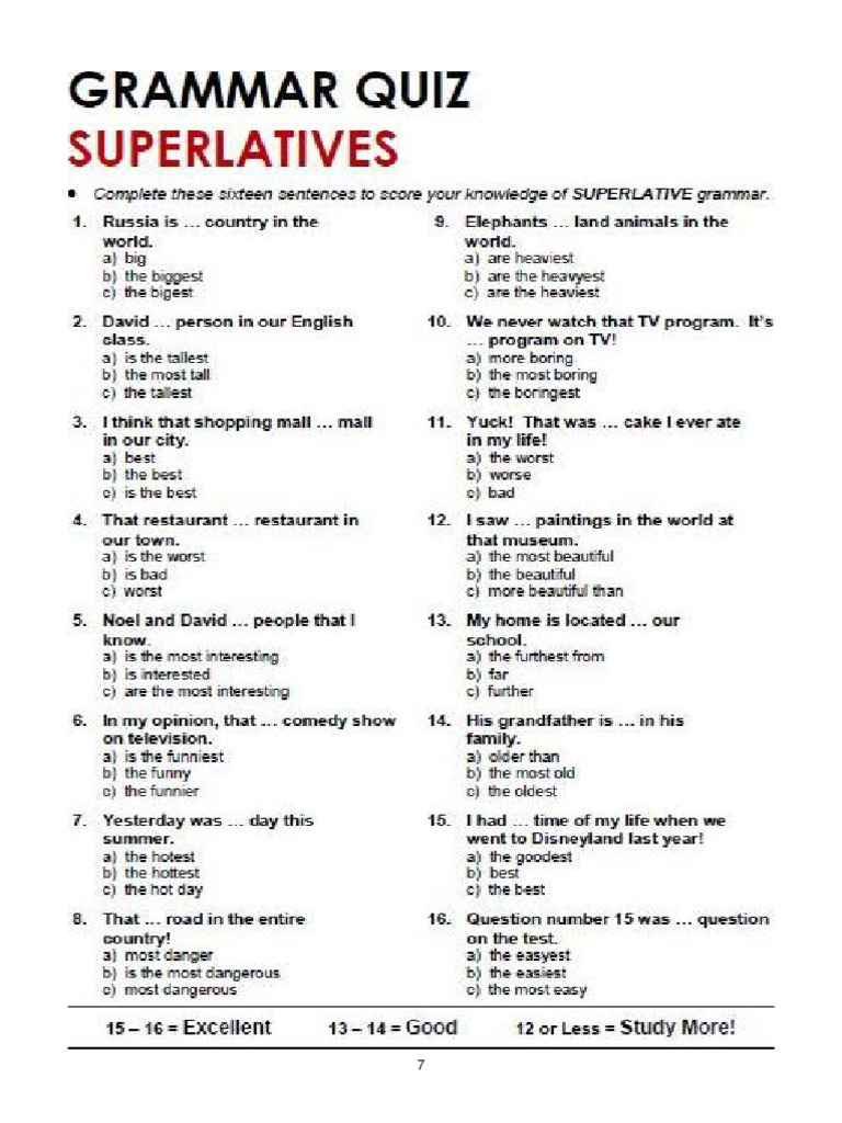 Comparatives pdf