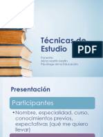 Técnicas de Estudio