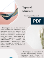 Types of Marriage