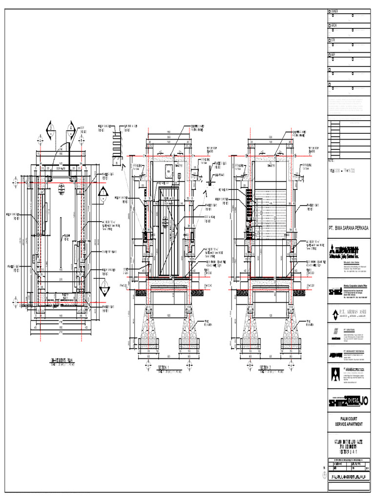 Shop Drawing Review for Palm Court Project | PDF | Civil Engineering ...