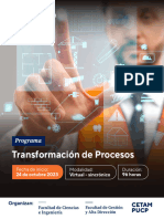 Transformacio N de Procesos Brochure Comprimido 2