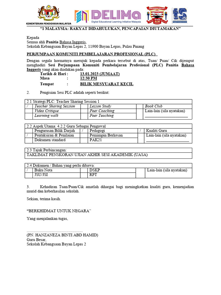 TSS Taklimat Penskoran UASA | PDF