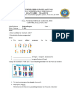 Pts Bahasa Inggris Kelas X 2022