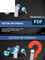 Pertemuan 4 Sistem Informasi