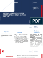 SESION 2 - Sistema Administrativo de Modernizacion de La Gestión Publica